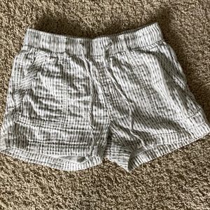 Black and white lounge shorts size small from old navy